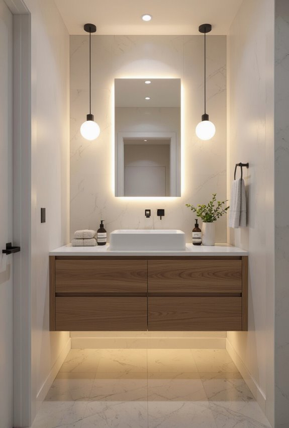 layered lighting for versatile ambiance
