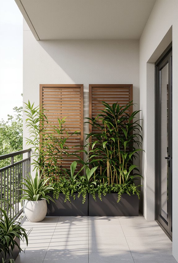 layered living privacy screens