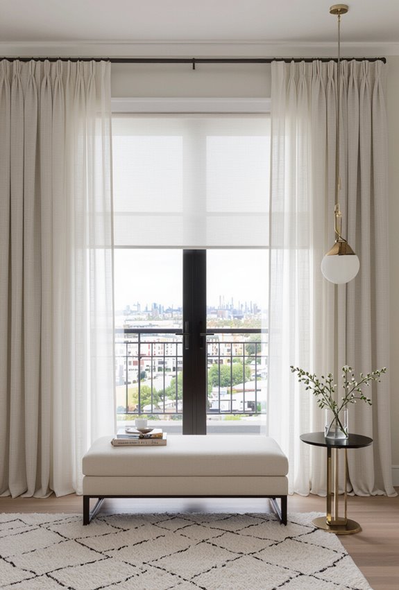 layered privacy and texture