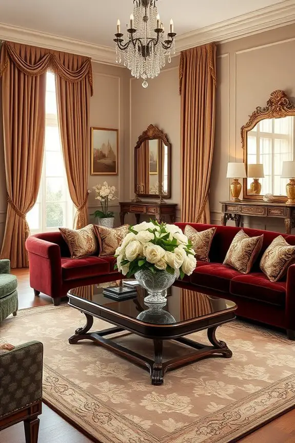 layered rich textile elegance