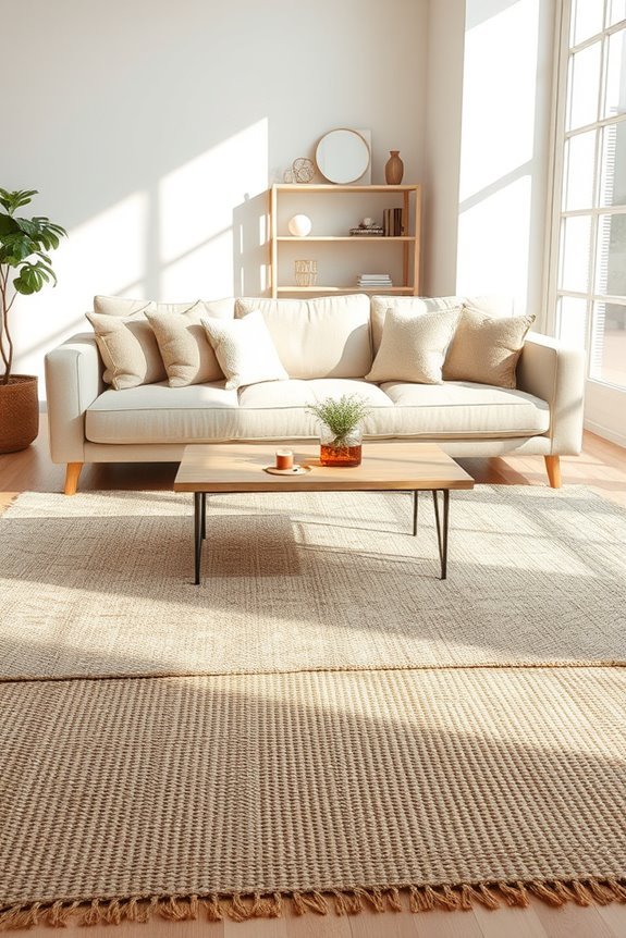 layered rugs for style