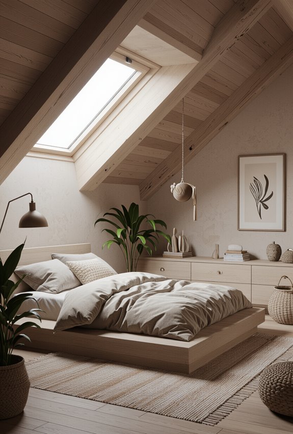 layered textiles cozy boho attic