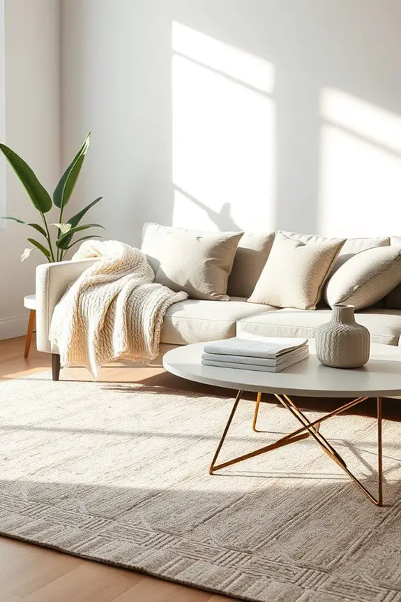 layered textiles create coziness