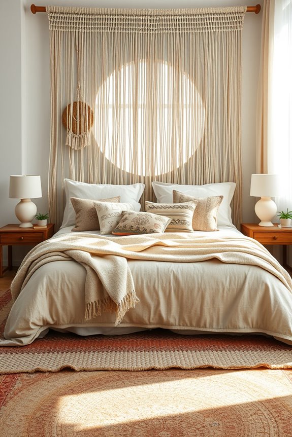 layered textiles for coziness