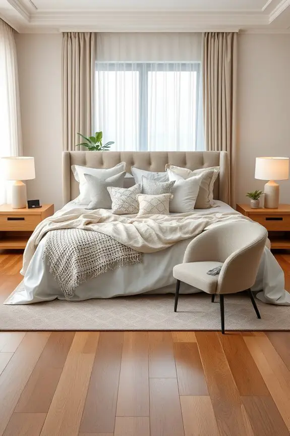 layered textures create comfort