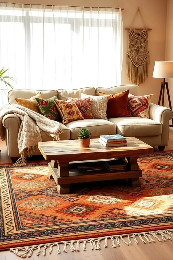layered textures for comfort