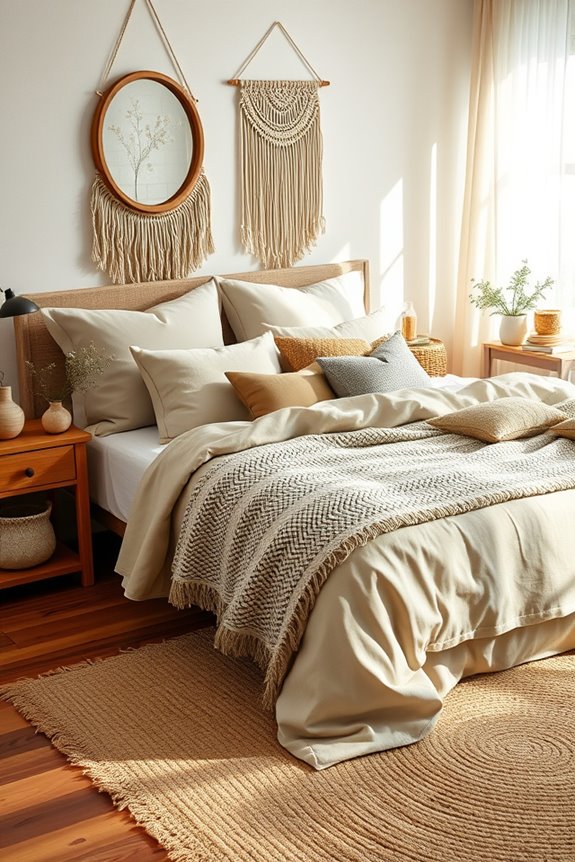 layered textures for comfort