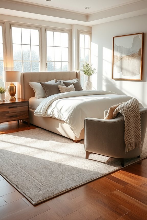 layered textures for comfort