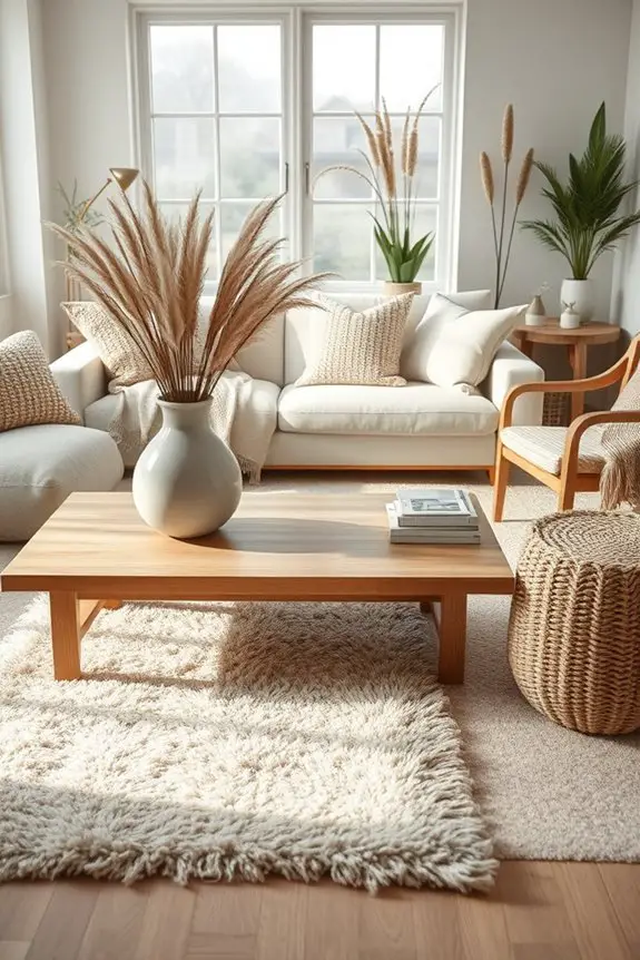 layered textures for warmth