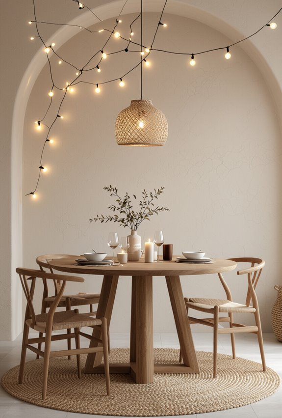 layered twinkling candlelit ambiance