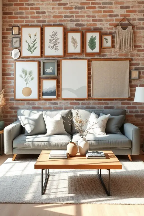 layered wall art decor