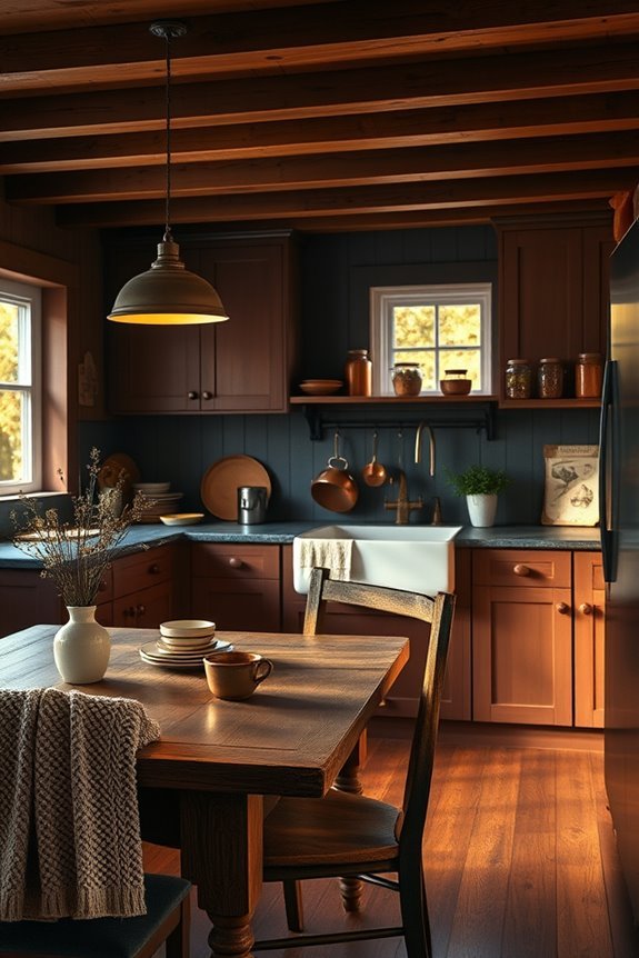 layered warm lighting ambiance