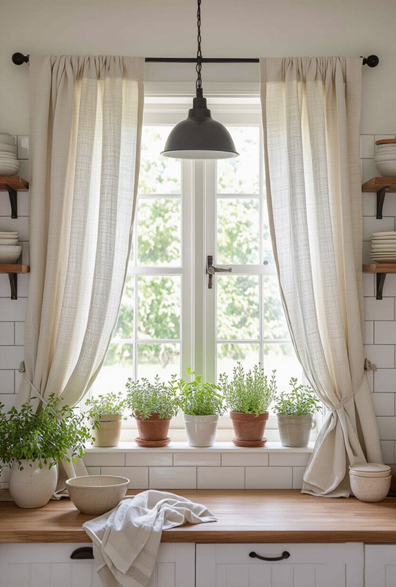 layered warm neutral linen