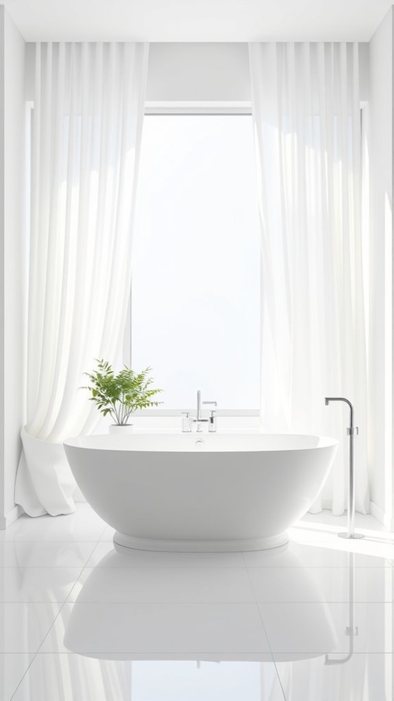 light airy bathroom retreat