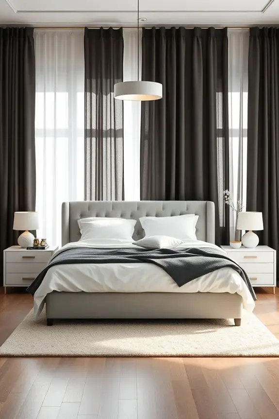 light and airy drapes