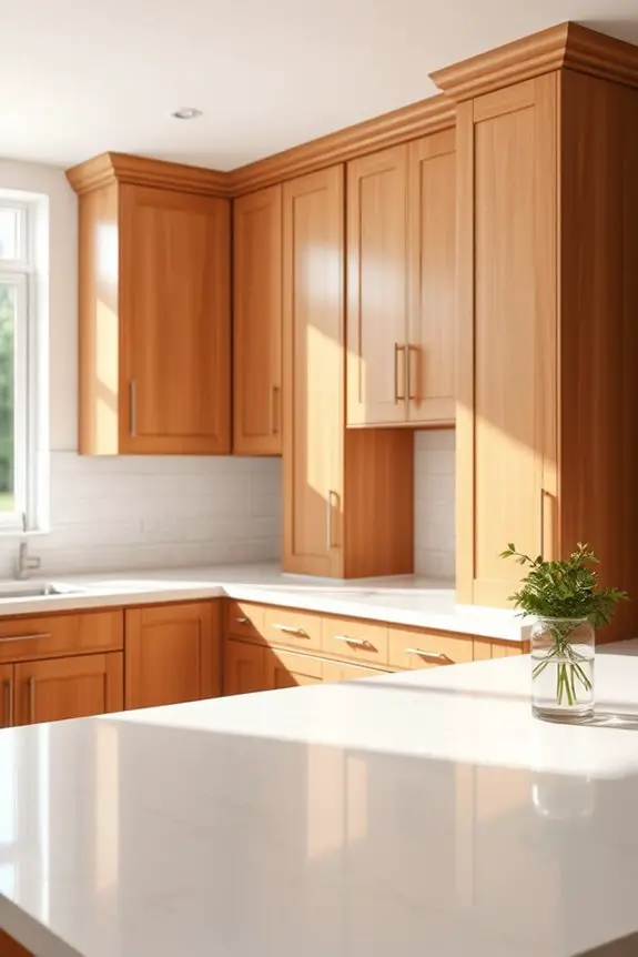 light cherry wood elegance