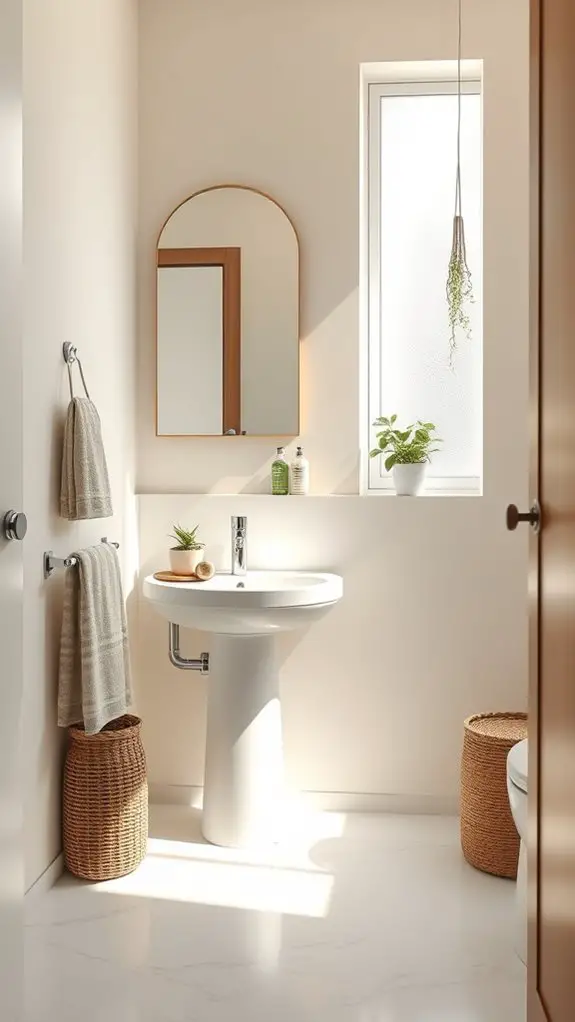 light colors enhance space