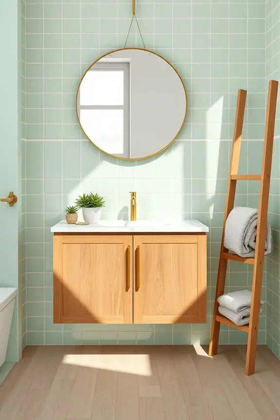 light green wood elegance