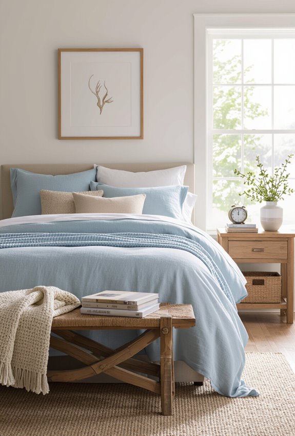 lightweight breathable coastal bedding