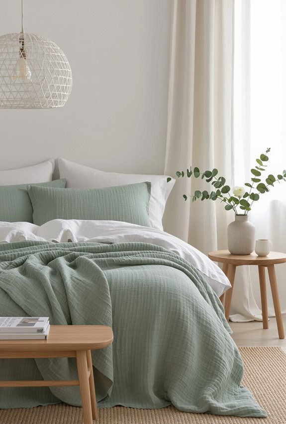linen cotton layered airy textures
