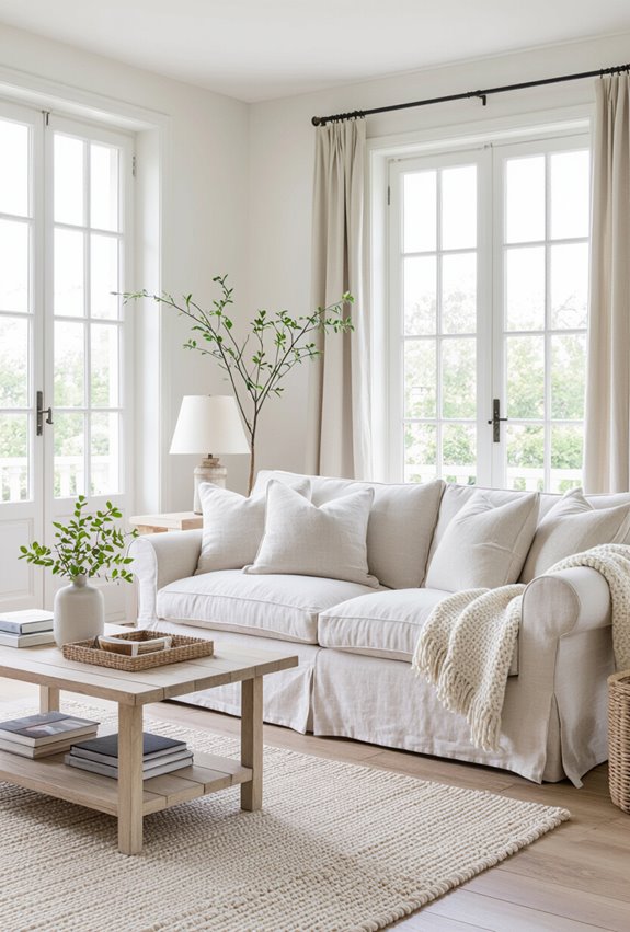 linen slipcovers relaxed washable