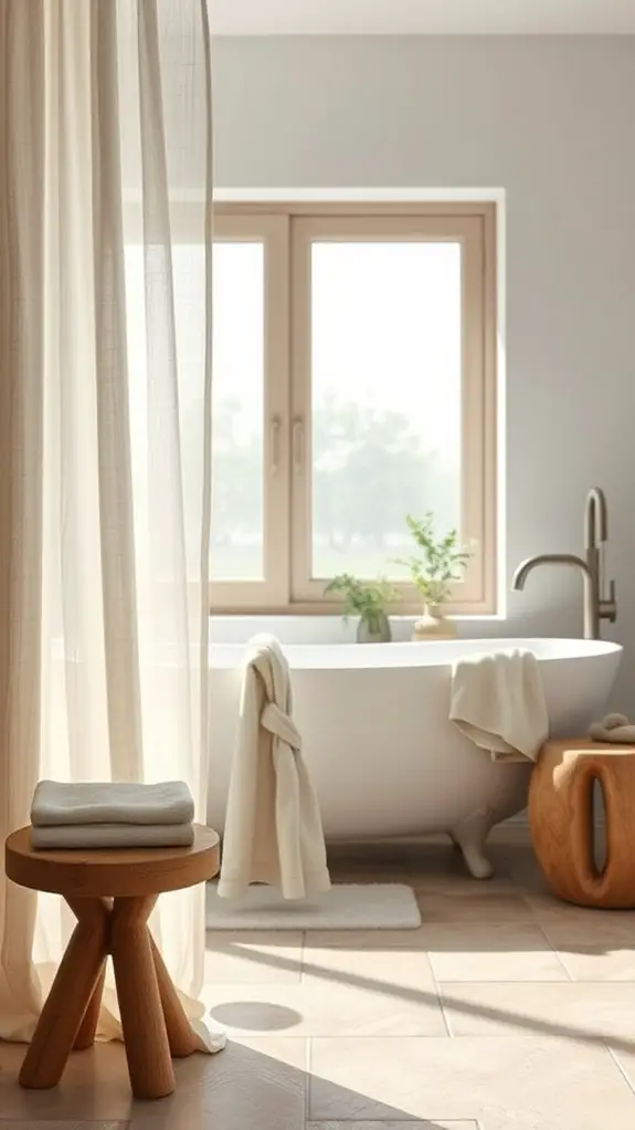 linen textiles for serene ambiance