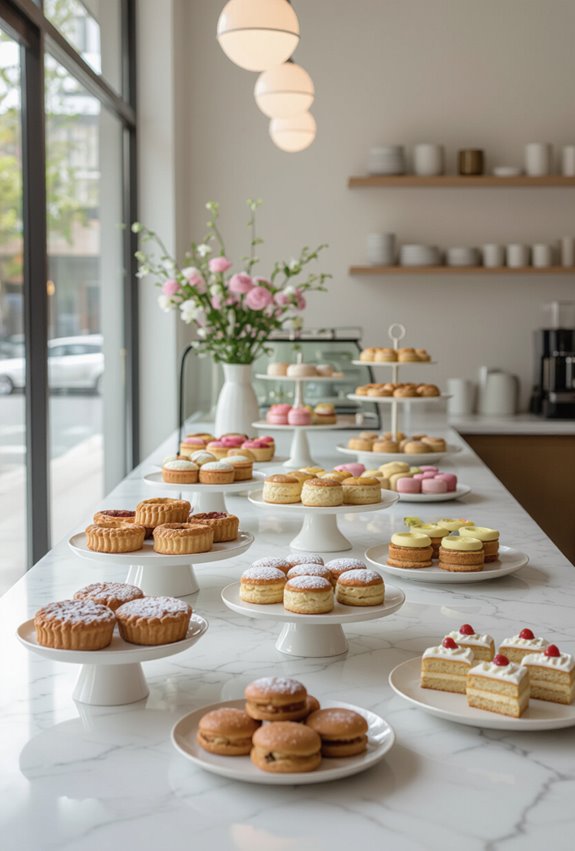live pastry craftsmanship display