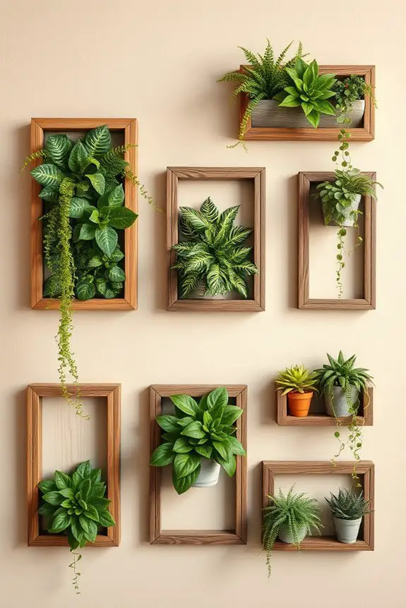 living art plant displays