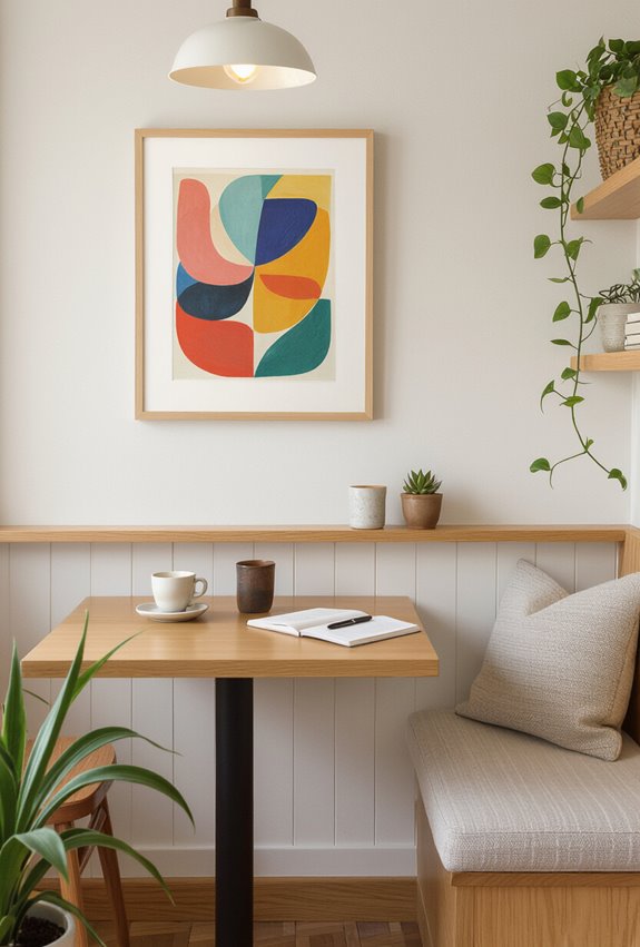 local artists rotating displays