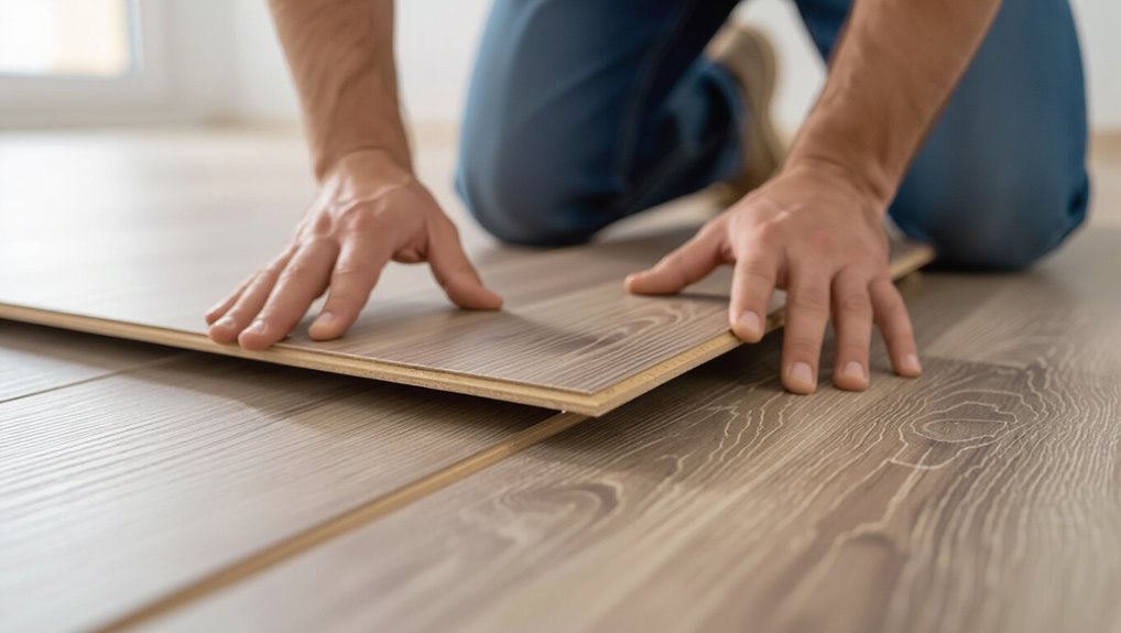 lock stagger align planks