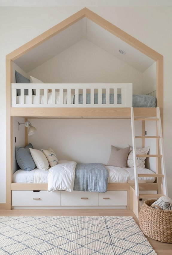 loft beds with studyzones