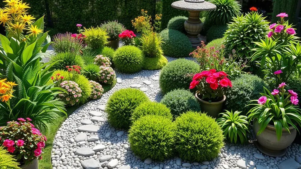 low maintenance artificial gardens