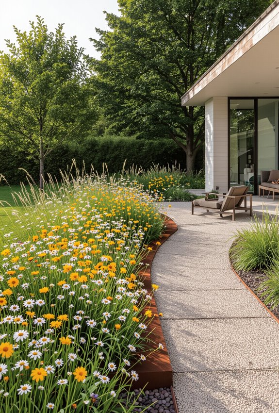 low maintenance native pollinator meadow