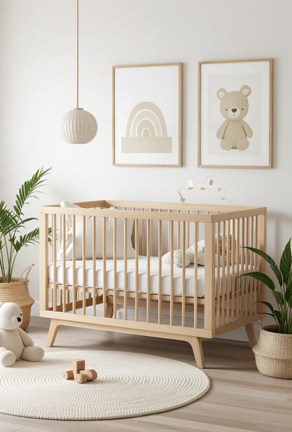 low toxicity natural nursery materials