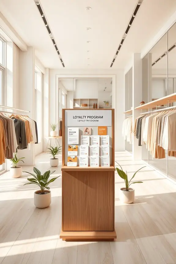 loyalty program display implementation