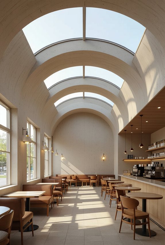 luminous inviting architectural ambiance