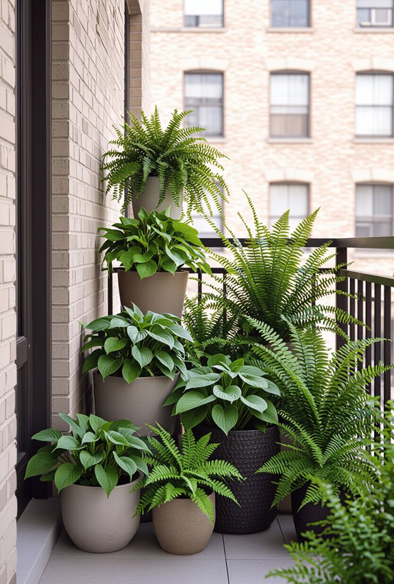 lush dappled light garden
