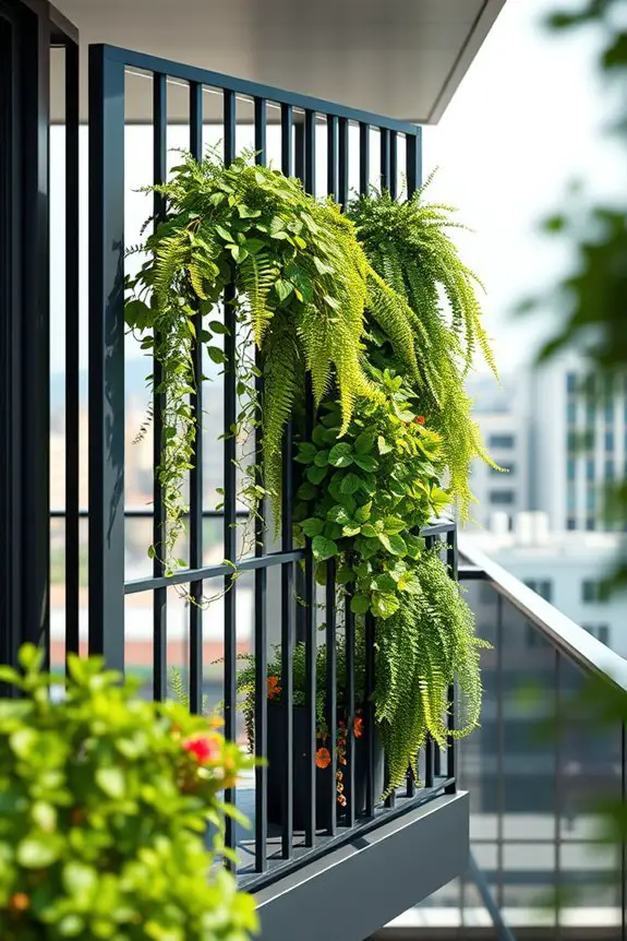 lush safety with greenery