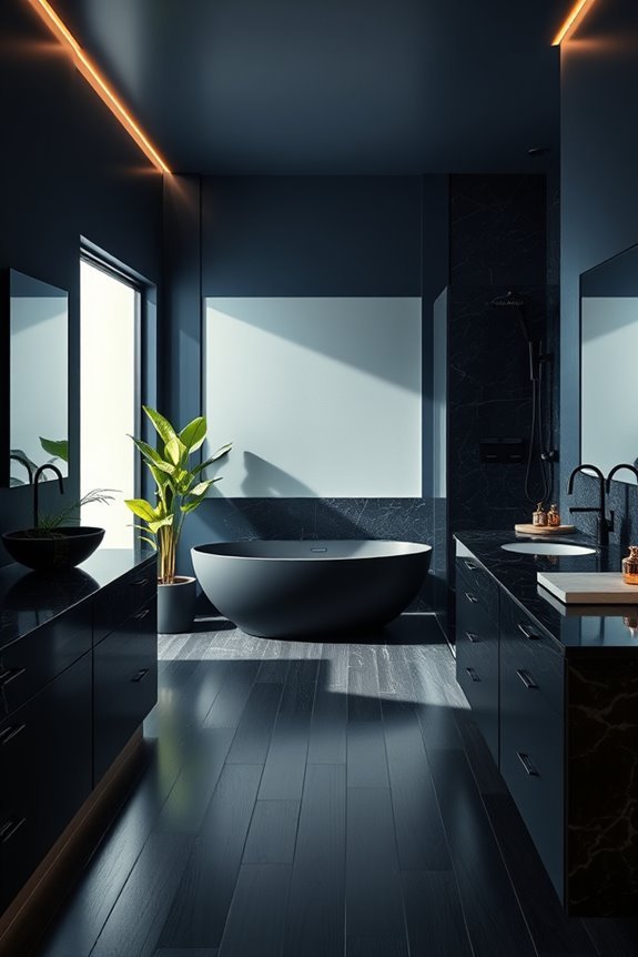 luxe bathroom retreat oasis