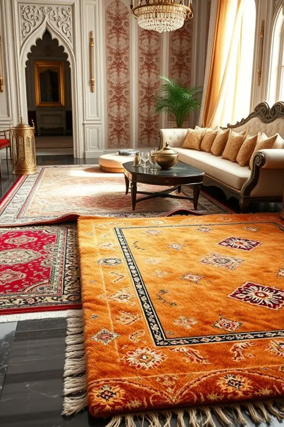 luxurious arabian inspired textiles