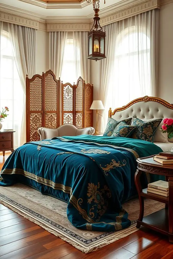luxurious arabian inspired textiles