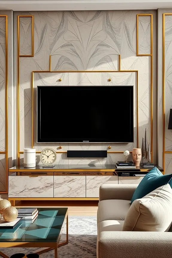 luxurious art deco elegance