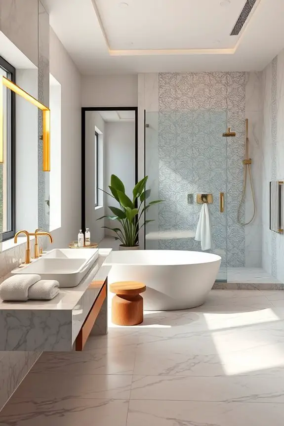 luxurious bathroom experience enhancements