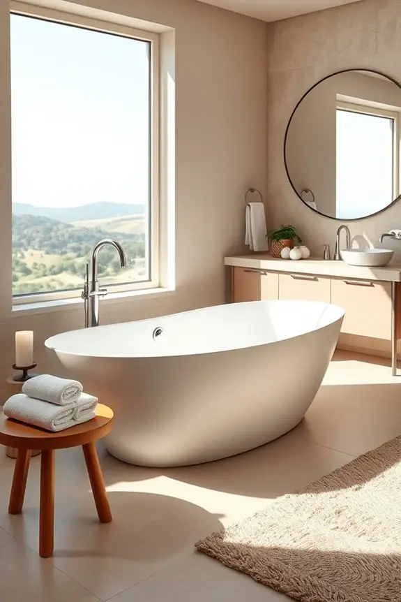 luxurious bathtub bathroom design
