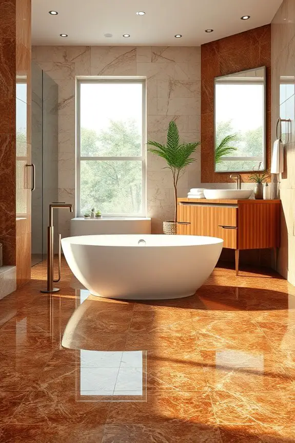 luxurious brown granite maintenance