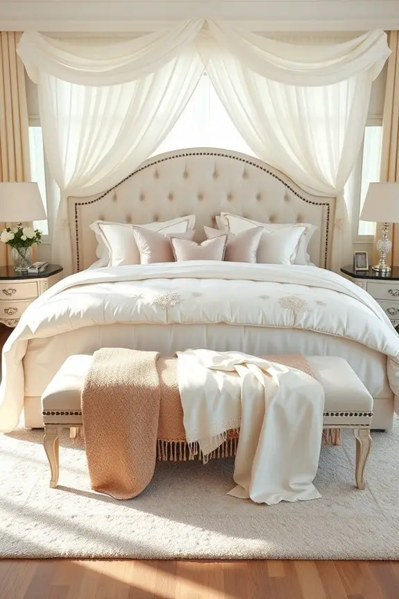 luxurious comfortable bed linens