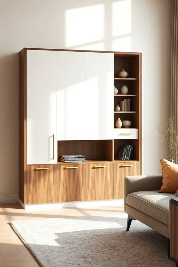 luxurious cupboard finishes enhance elegance
