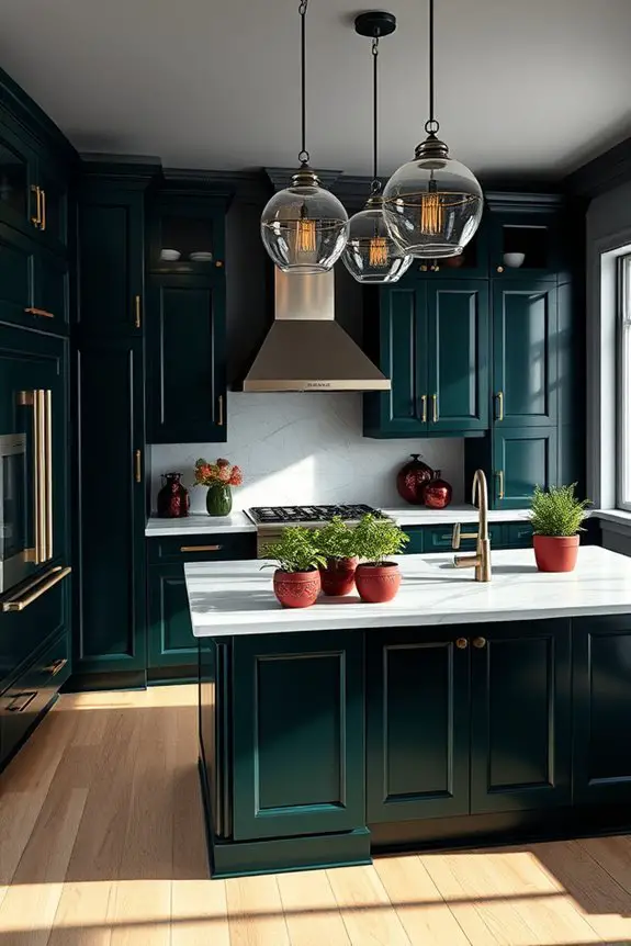 luxurious deep jewel tones