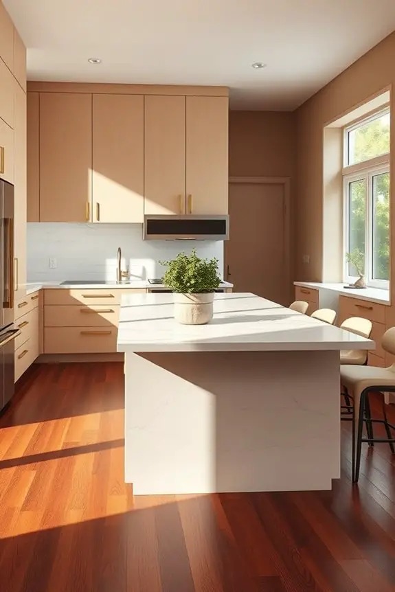 luxurious durable mahogany flooring