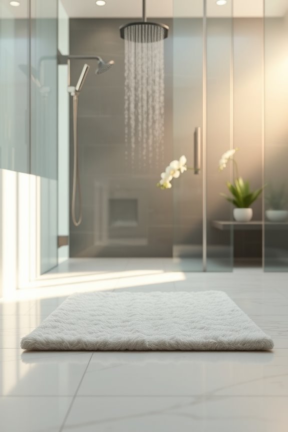 luxurious eco friendly shower mats